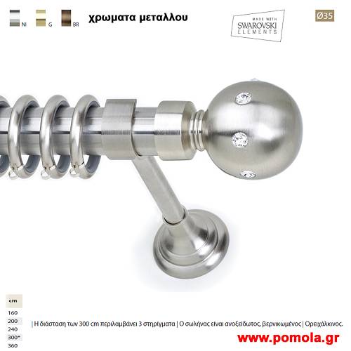 322 Κουρτινοβεργα Φ 35