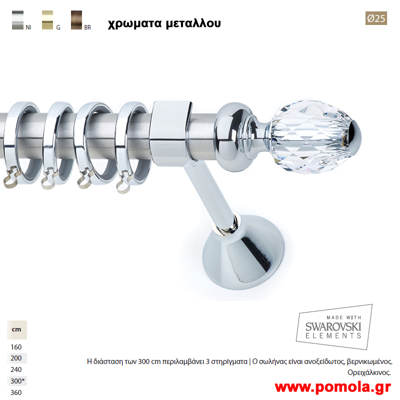 268 Κουρτινοβεργα Φ 25